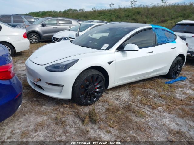 5YJ3E1EC8NF347477 Tesla Model 3 Performance Dual Motor All-wheel Drive