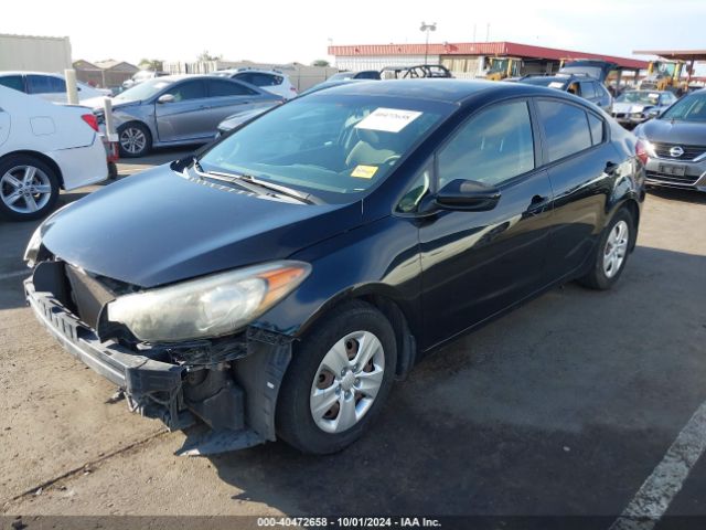 KNAFK4A68E5162903 KIA FORTE LX