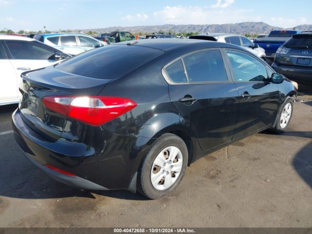 KNAFK4A68E5162903 KIA FORTE LX