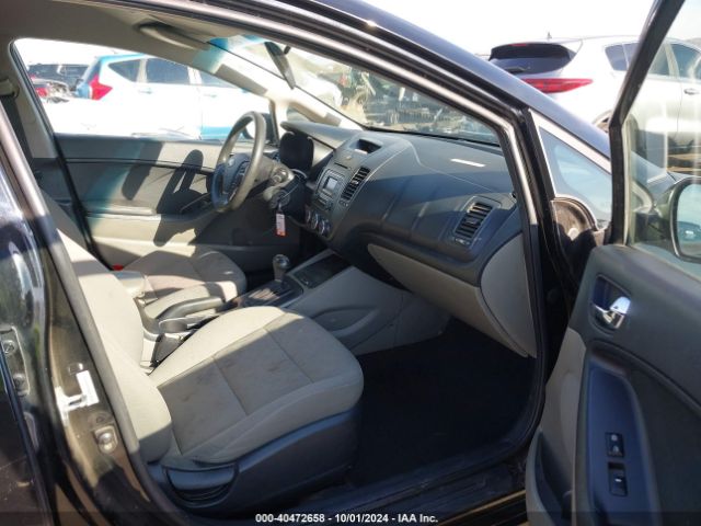 KNAFK4A68E5162903 KIA FORTE LX