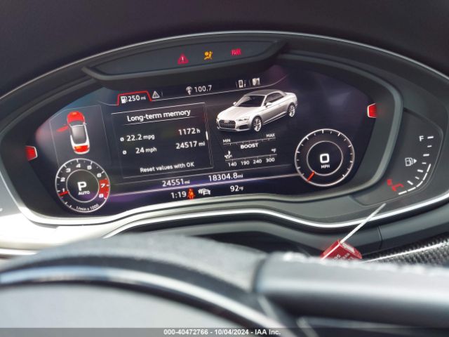 WAU24GF59JN021827 Audi S5 3.0t Premium Plus