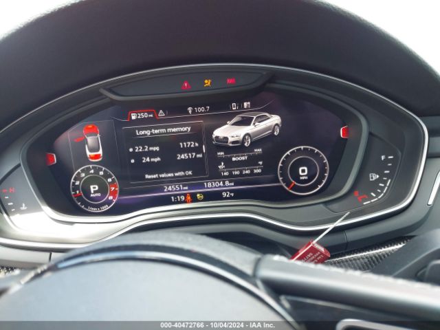 WAU24GF59JN021827 Audi S5 3.0t Premium Plus