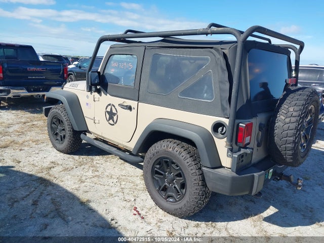 1C4AJWAG9GL300175 Jeep Wrangler Willys Wheeler