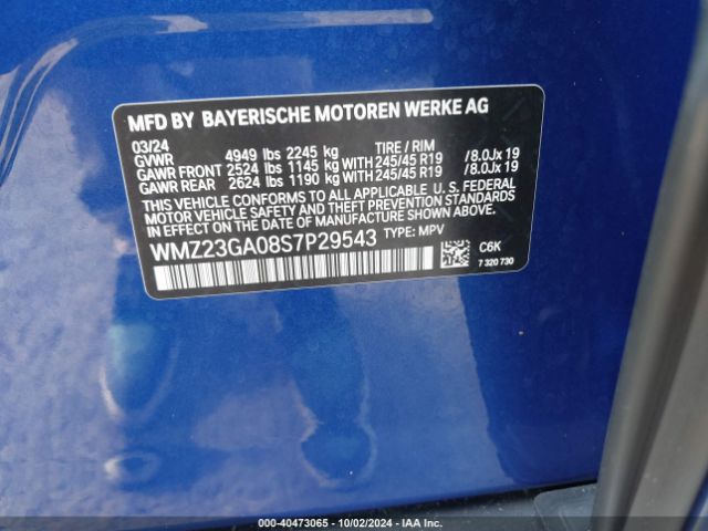 WMZ23GA08S7P29543 Mini Countryman Cooper S