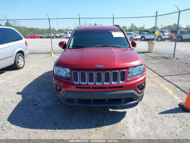 1C4NJCEBXHD163015 Jeep Compass Latitude Fwd