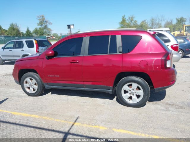 1C4NJCEBXHD163015 Jeep Compass Latitude Fwd