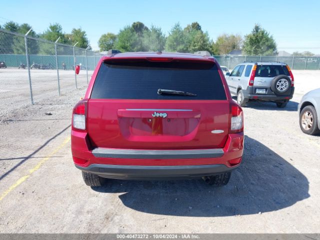 1C4NJCEBXHD163015 Jeep Compass Latitude Fwd
