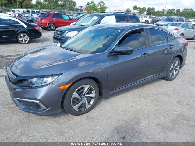 Honda Civic Lx 2020 2HGFC2F69LH585784 Image 2