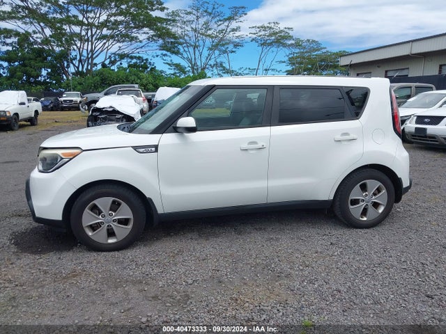 2016 Kia Soul მანქანა იყიდება აუქციონზე, vin: KNDJN2A29G7274431, აუქციონის ნომერი: 40473333