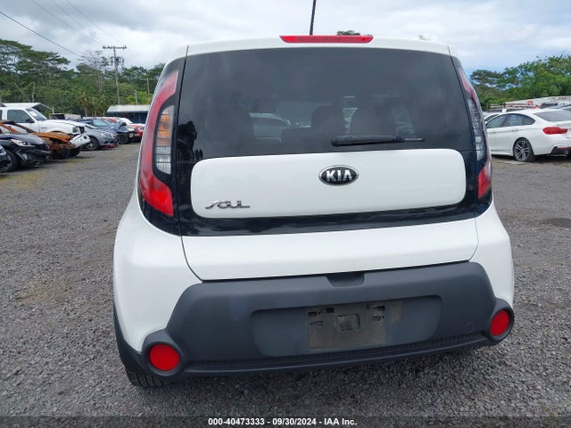 2016 Kia Soul მანქანა იყიდება აუქციონზე, vin: KNDJN2A29G7274431, აუქციონის ნომერი: 40473333