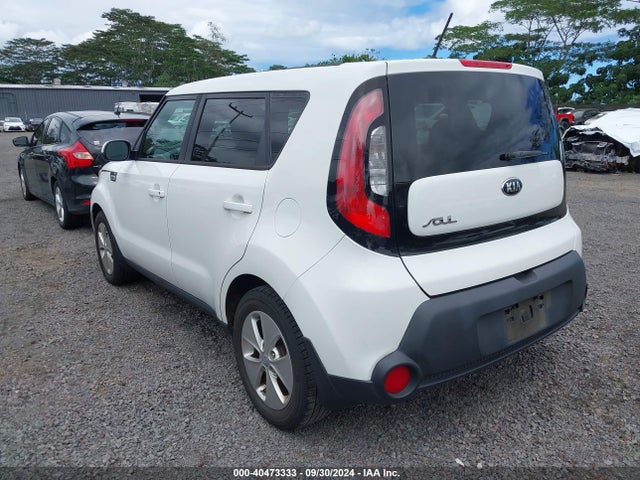 2016 Kia Soul მანქანა იყიდება აუქციონზე, vin: KNDJN2A29G7274431, აუქციონის ნომერი: 40473333