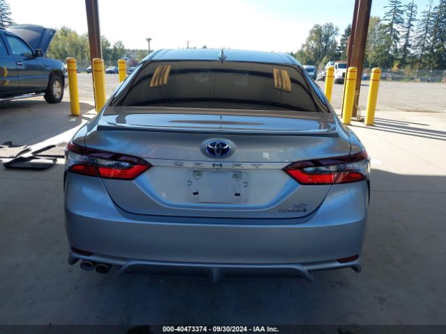 4T1S31AK8NU588523 Toyota Camry Se Hybrid