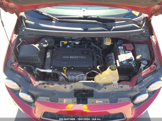 Chevrolet Sonic Lt Auto 2014 1G1JC5SH9E4223951 Image 10