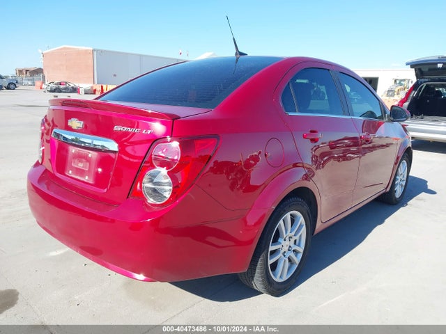 Chevrolet Sonic Lt Auto 2014 1G1JC5SH9E4223951 Image 4