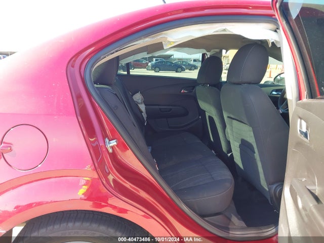 Chevrolet Sonic Lt Auto 2014 1G1JC5SH9E4223951 Image 8