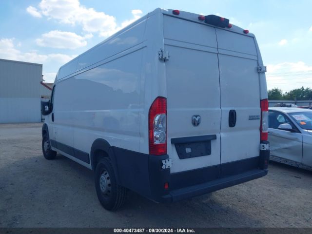 3C6MRVJG6PE521085 RAM Promaster 3500 Cargo Van High Roof 159 Wb Ext