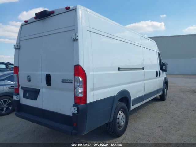 3C6MRVJG6PE521085 RAM Promaster 3500 Cargo Van High Roof 159 Wb Ext