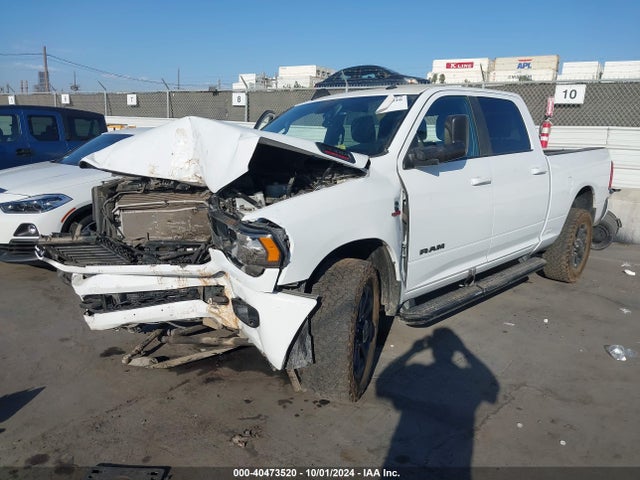 3C6UR5DL9NG112265 RAM 2500 Big Horn  4x4 6'4 Box