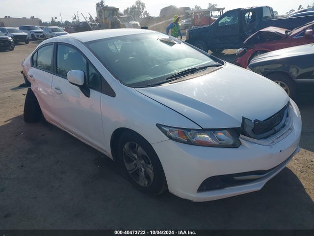 Honda Civic Lx 2014 19XFB2F51EE257783 Image 1