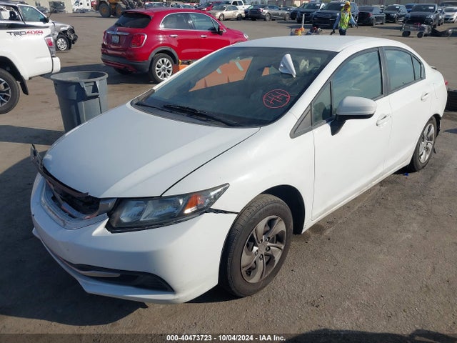 Honda Civic Lx 2014 19XFB2F51EE257783 Image 2