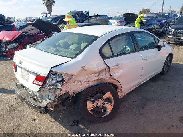 Honda Civic Lx 2014 19XFB2F51EE257783 Image 4