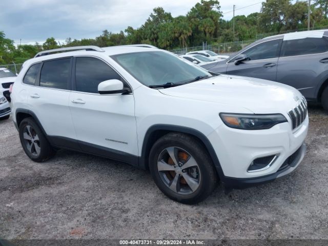 1C4PJLDB0KD326031 Jeep Cherokee Limited Fwd