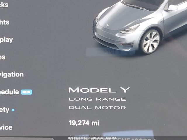 7SAYGDEE5NF402294 Tesla Model Y Long Range Dual Motor All-wheel Drive
