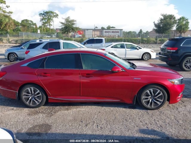 1HGCV3F59KA013332 Honda Accord Hybrid Ex-l