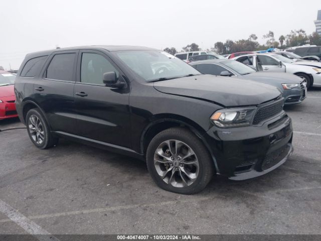 1C4RDHDG5KC824319 Dodge Durango Gt Plus Rwd