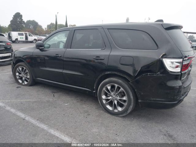 1C4RDHDG5KC824319 Dodge Durango Gt Plus Rwd