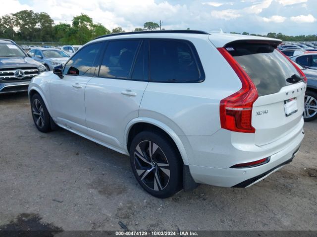 YV4H60CM4N1831659 Volvo Xc90 Recharge Plug-in Hybrid T8 R-design Extended Range 7p