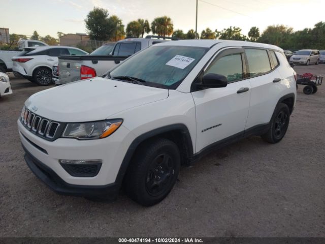 3C4NJCAB3JT227112 Jeep Compass Sport Fwd