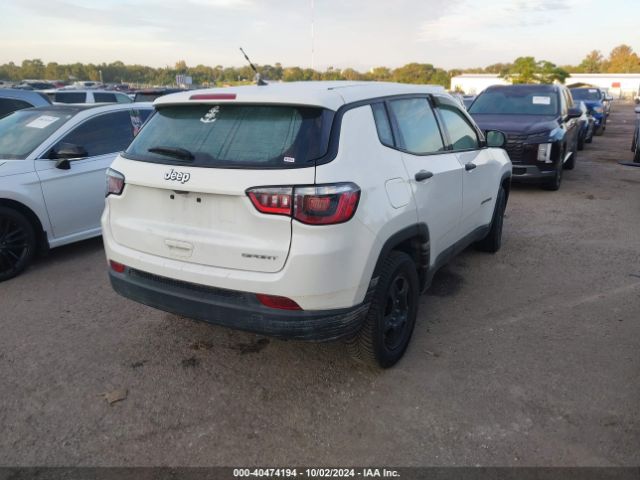 3C4NJCAB3JT227112 Jeep Compass Sport Fwd