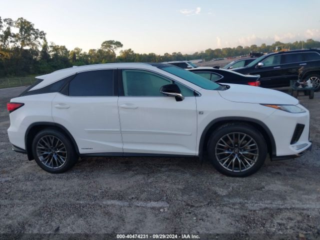 2T2YGMDA8LC051440 Lexus Rx 450h F Sport Performance