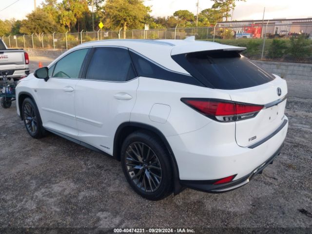 2T2YGMDA8LC051440 Lexus Rx 450h F Sport Performance