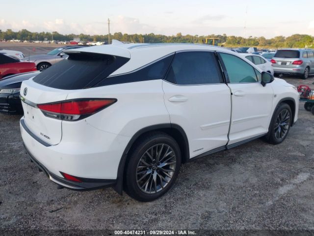 2T2YGMDA8LC051440 Lexus Rx 450h F Sport Performance