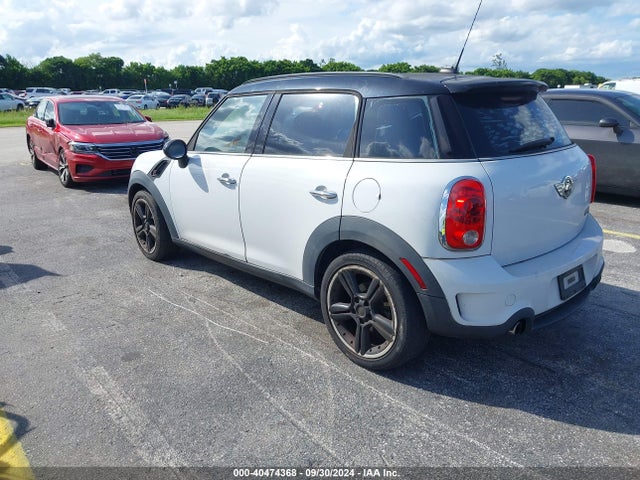 2011 MINI COOPER S COUNTRYMAN WMWZC3C57BWH98133 Photo 2