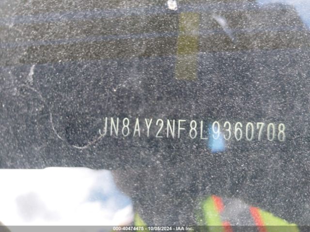 JN8AY2NF8L9360708 Nissan Armada Platinum 2wd