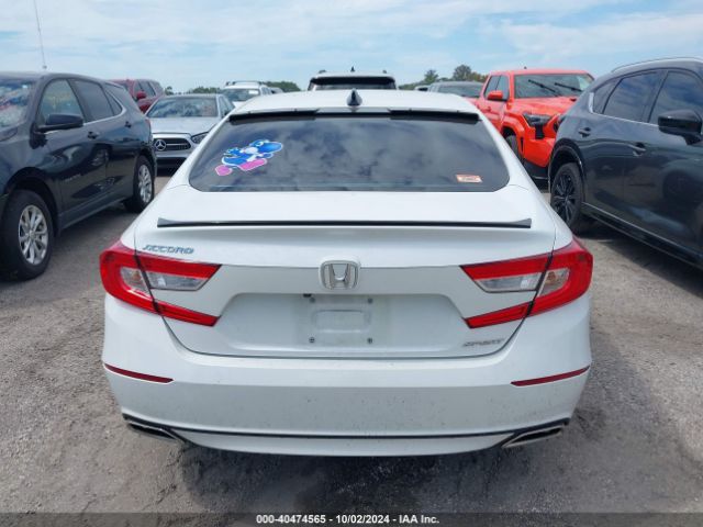 1HGCV1F3XMA109864 Honda Accord Sport