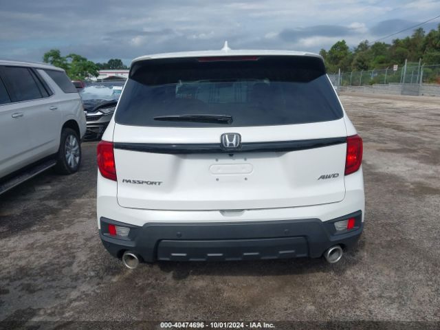 5FNYF8H59RB007902 Honda Passport Awd Ex-l