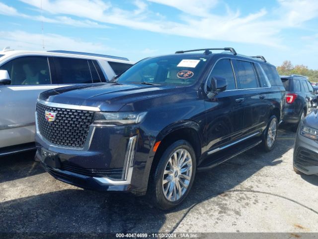 1GYS4KKL4NR339373 Cadillac Escalade Esv 4wd Premium Luxury