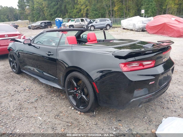 2017 Chevrolet Camaro 1ss მანქანა იყიდება აუქციონზე, vin: 1G1FF3D76H0198511, აუქციონის ნომერი: 40474727