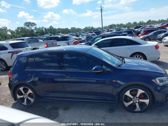 3VW547AU4JM279663 Volkswagen Golf Gti 2.0t Autobahn/2.0t S/2.0t Se