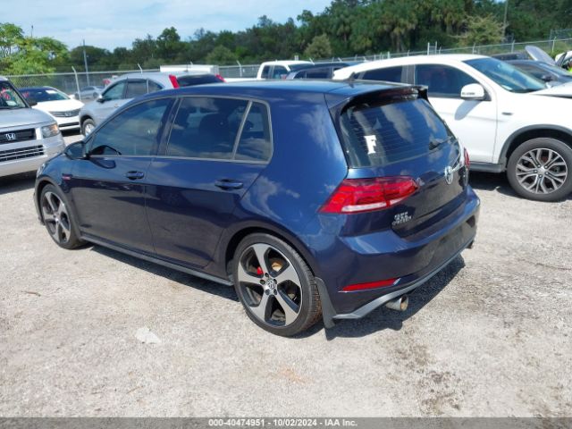 3VW547AU4JM279663 Volkswagen Golf Gti 2.0t Autobahn/2.0t S/2.0t Se