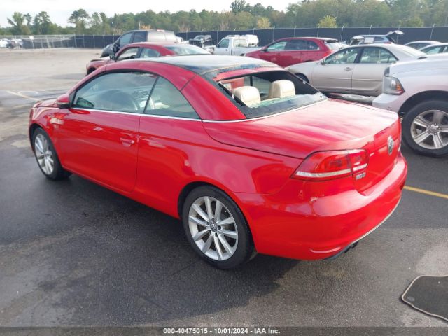 Volkswagen Eos Komfort 2014 WVWBW8AH6EV002078 Image 3