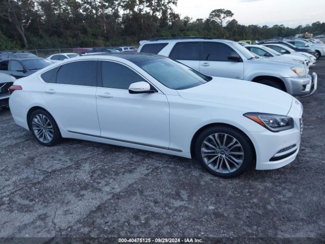 KMHGN4JE0HU193378 Genesis G80 3.8