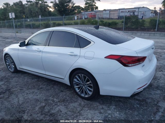 KMHGN4JE0HU193378 Genesis G80 3.8