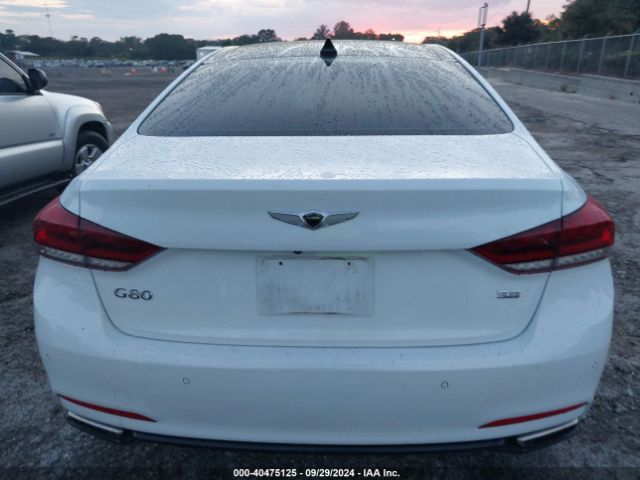 KMHGN4JE0HU193378 Genesis G80 3.8
