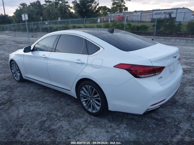 KMHGN4JE0HU193378 Genesis G80 3.8