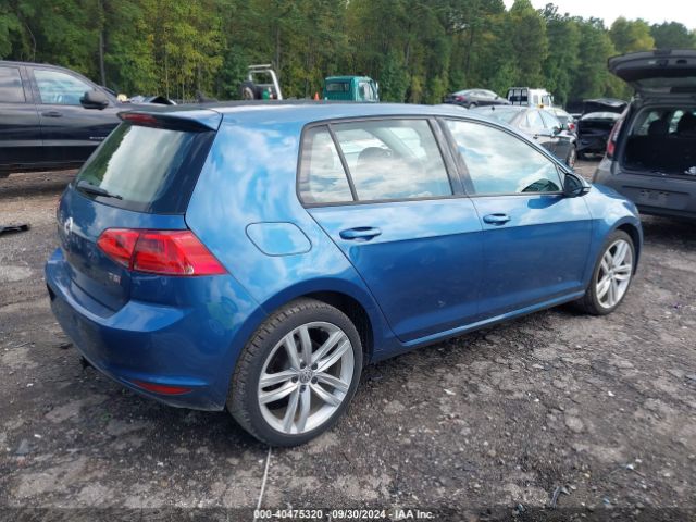 3VW217AU4HM015431 Volkswagen Golf Tsi S 4-door/tsi Se 4-door/tsi Sel 4-door/tsi Wolfsburg Edition 4-door